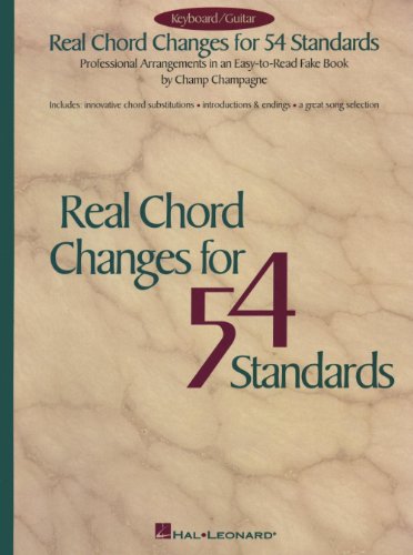 9780793568437: Real chord changes for 54 standards