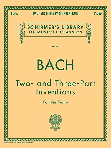 Imagen de archivo de J.s bach: fifteen two and three-part inventions (czerny) piano: Schirmer Library of Classics Volume 813 (Schirmer's Library of Musical Classics) a la venta por Snow Crane Media