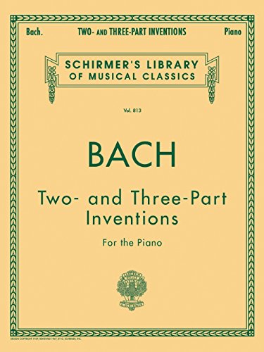 9780793569243: J.s bach: fifteen two and three-part inventions (czerny) piano: Two and Three Part Inventions for the Piano: 813 (Schirmer's Library of Musical Classics)