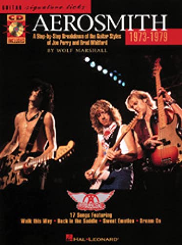Stock image for Aerosmith 1973-1979 (Signature Licks Guitar) for sale by HPB Inc.
