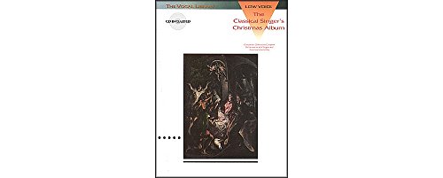 9780793570065: The classical singer's christmas album chant +cd