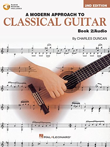 Stock image for A Modern Approach to Classical Guitar - Book 2 (Book/Online Audio) for sale by Goodwill of Colorado