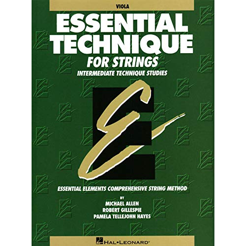 9780793571475: Essential technique for strings alto: Intermediate Technique Studies