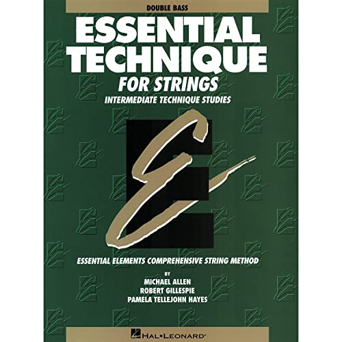 Imagen de archivo de Essential Technique for Strings - Double Bass: Intermediate Technique Studies a la venta por Once Upon A Time Books