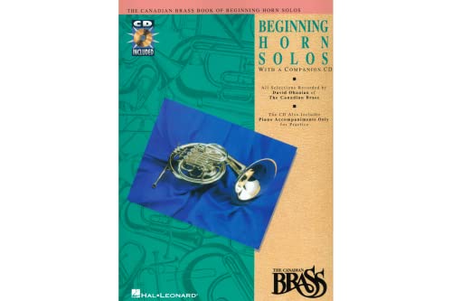 Imagen de archivo de Canadian Brass Book of Beginning Horn Solos Book/Online Audio (French Horn) a la venta por Better World Books: West