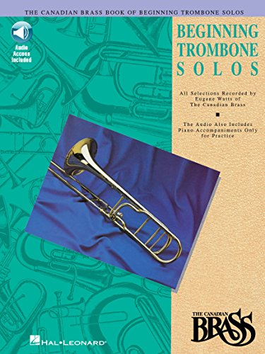 9780793572472: Canadian brass book of beginning trombone solos trombone +cd: With Online Audio of Performances and Accompaniments