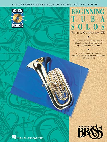 9780793572489: Canadian brass book of beginning tuba solos tuba +cd: With Recordings of Performances and Accompaniments