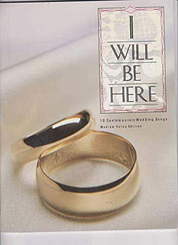 Imagen de archivo de I Will Be Here a la venta por Better World Books