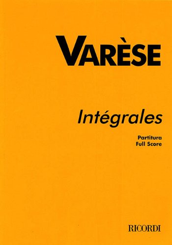 Imagen de archivo de Integrales: Study Score a la venta por GF Books, Inc.