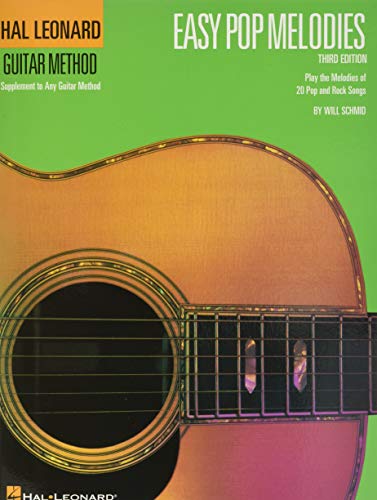 9780793573851: Easy pop melodies - 3rd edition guitare: Play the Melodies of 20 Pop and Rock Songs (Hal Leonard Guitar Method (Songbooks))