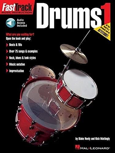 Stock image for FastTrack Music Instruction - Drums, Book 1 (Fasttrack Series) for sale by Wonder Book