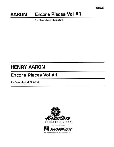 Beispielbild fr Encore Pieces for Woodwind Quintet, Vol. 1: Oboe zum Verkauf von Ergodebooks