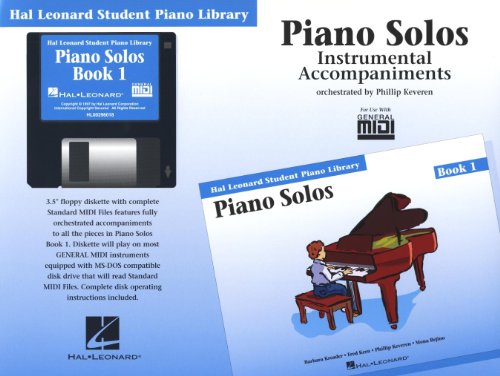 Piano Solos Book 1 - GM Disk Hal Leonard Student Piano Library