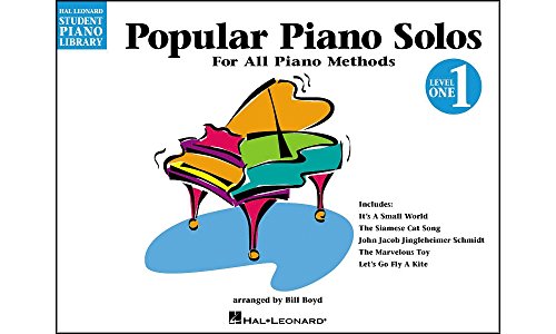 Beispielbild fr Popular Piano Solos - Level 1: Hal Leonard Student Piano Library for All Piano Methods zum Verkauf von ThriftBooks-Atlanta