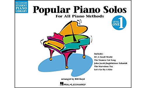 Stock image for Popular Piano Solos - Level 1: Hal Leonard Student Piano Library For All Piano Methods for sale by Jenson Books Inc