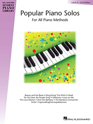 Imagen de archivo de Popular Piano Solos - Level 2: Hal Leonard Student Piano Library a la venta por Wonder Book