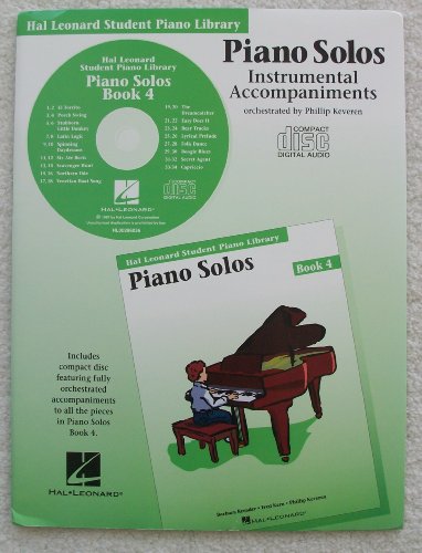 Piano Solos Book 4 - CD: Hal Leonard Student Piano Library (9780793577774) by [???]