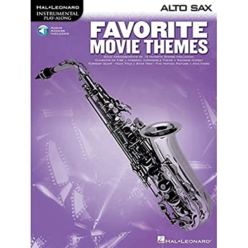 9780793577903: Favorite movie themes saxophone +cd: Alto Sax