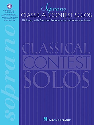 Beispielbild fr Classical Contest Solos - Soprano: With companion recordings online zum Verkauf von BooksRun