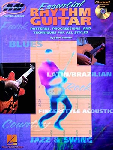 9780793581542: Essential rhythm guitar guitare +cd: Patterns, Progressions and Techniques for All Styles (Private Lessons)