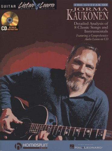 Imagen de archivo de JORMA KAUKONEN BK/CD THE GUITAR OF GUITAR LISTEN & LEARN Format: Paperback a la venta por INDOO
