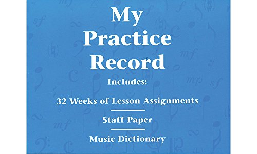 Imagen de archivo de My Practice Record (Hal Leonard Student Piano Library) a la venta por Revaluation Books
