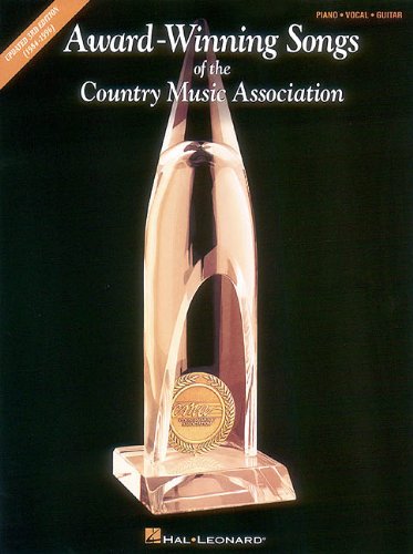 Beispielbild fr Award-Winning Songs of the Country Music Association - Vol. 2 Piano, Vocal and Guitar Chords zum Verkauf von HPB-Movies