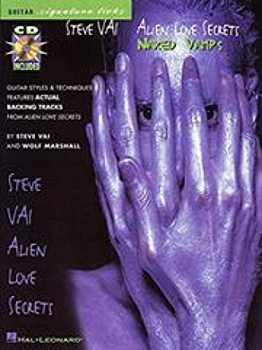 Stock image for STEVE VAI ALIEN LOVE SECRETS NAKED VAMPS CD/PKG (Guitar Signature Licks) for sale by HPB-Emerald