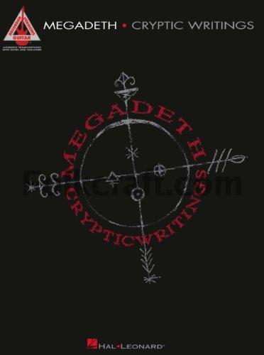 Imagen de archivo de Megadeth - Cryptic Writings a la venta por Books Unplugged