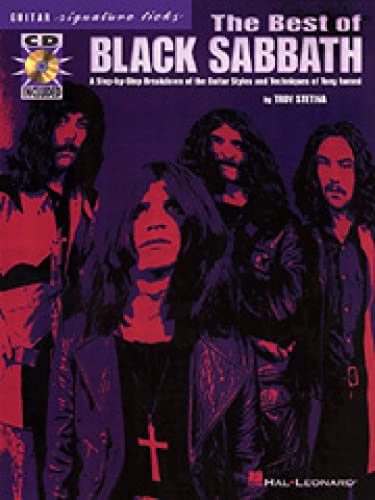 9780793587902: The best of black sabbath: guitar signature licks guitare+cd