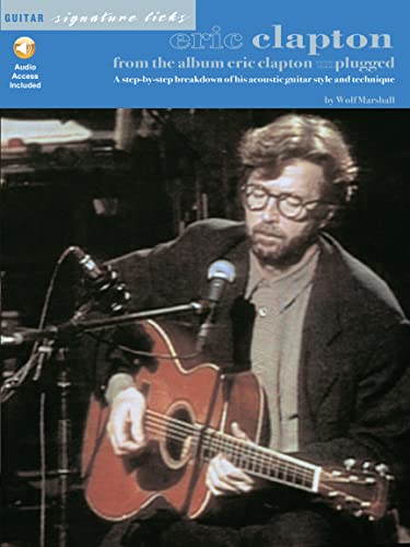 9780793587926: Eric clapton from the album unplugged guitare +cd: Unplugged Guitar Signature Licks