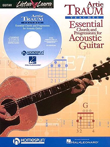 9780793588589: Essential chords and progressions for ac. guitar guitare +cd