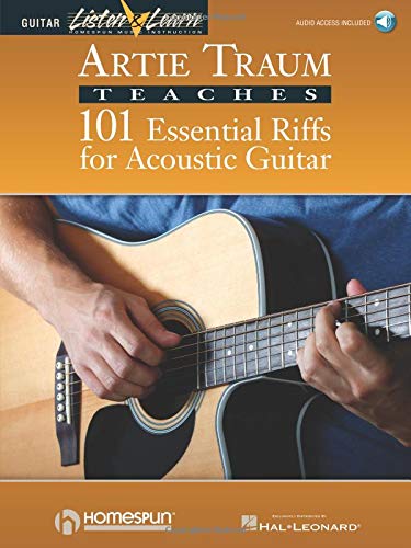 Imagen de archivo de 101 Essential Riffs for Acoustic Guitar (Listen & Learn) a la venta por Half Price Books Inc.