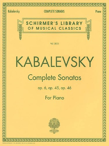 9780793589265: Dmitri kabalevsky - complete sonatas for piano