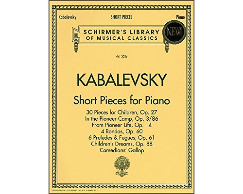 Beispielbild fr Short Pieces for Piano zum Verkauf von Blackwell's
