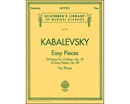 Stock image for Easy Pieces: Schirmer Library of Classics Volume 2037 Piano Solo (Schirmer's Library of Musical Classics, 2037) for sale by Russell Books