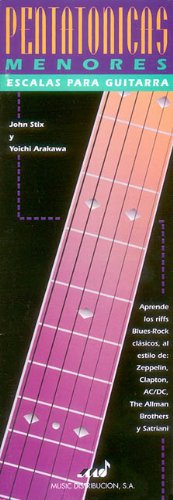 9780793590117: Minor pentatonic scales for guitar guitare: Spanish Edition