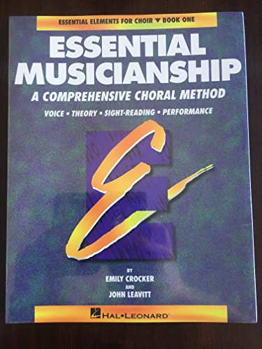 Stock image for Texas Essential Musicianship Level 1 Student (Essential elements for choir) for sale by HPB-Red