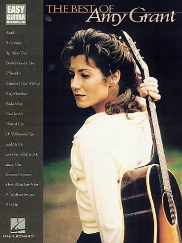 Imagen de archivo de The Best of Amy Grant: Easy Guitar with Notes & Tab a la venta por Wonder Book