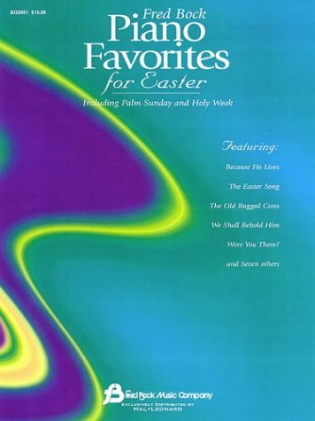 9780793591206: Fred Bock Piano Favorites for Easter