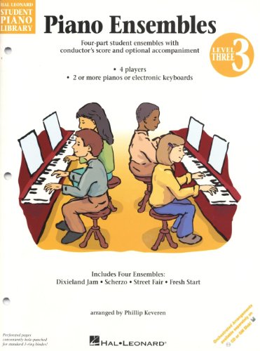 Piano Ensembles Level 3: Hal Leonard Student Piano Library National Federation of Music Clubs 2020-2024 Selection (9780793592166) by [???]