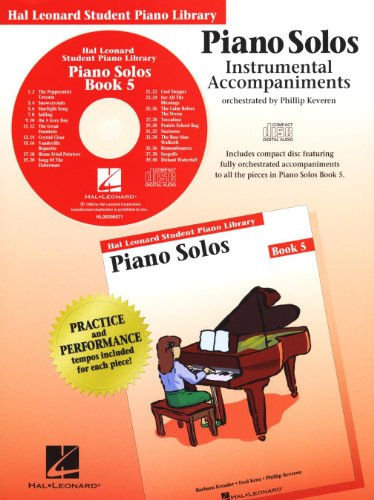 Piano Solos Book 5 - CD: Hal Leonard Student Piano Library (9780793593989) by [???]