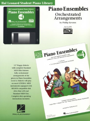 Piano Ensembles - Level 4 - GM Disk: Hal Leonard Student Piano Library (9780793594078) by [???]