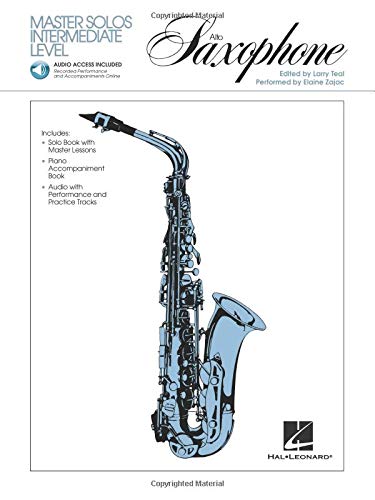 Stock image for Master Solos Intermediate Level - Alto Sax Book/Online Audio for sale by Red's Corner LLC