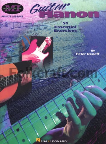 9780793595907: Guitar Hanon: Private Lessons Series (Private Lessons / Musicians Institute)
