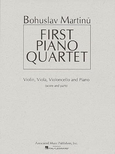 Beispielbild fr First Piano Quartet: Score and Parts (Paperback) zum Verkauf von AussieBookSeller