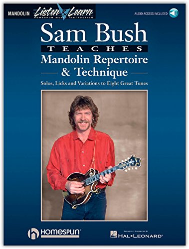 Imagen de archivo de Sam Bush Teaches Mandolin Repertoire & Technique (Listen & Learn) a la venta por GF Books, Inc.