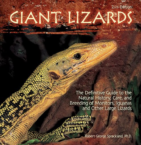 Stock image for Giant Lizards: The Definitive Guide to the Natural History, Care, and Breeding of Monitors, Iguanas, Tegus, and Other Large Lizards for sale by GF Books, Inc.