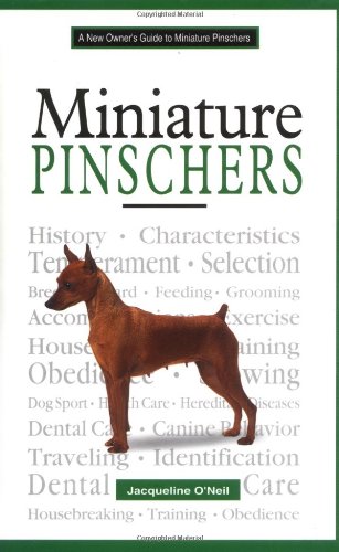 Stock image for Miniature Pinscher (New Owners Guide) for sale by SecondSale