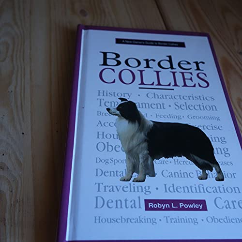 9780793828036: A New Owner's Guide to Border Collies